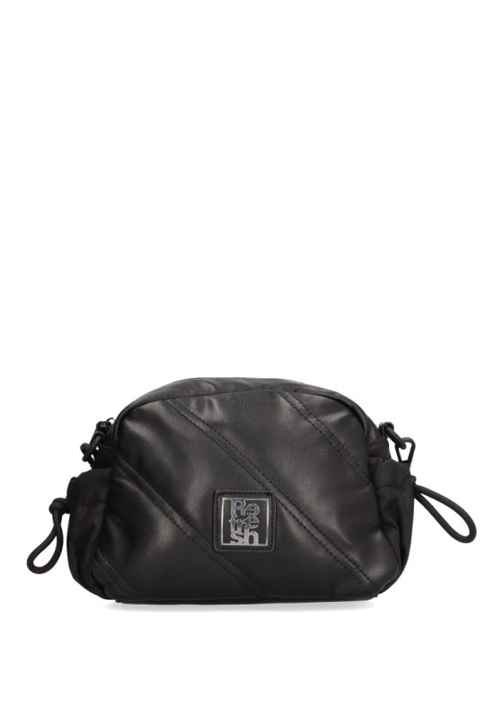 Bolso bandolera pequeña mujer REFRESH 183222 negro