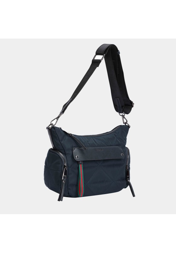 Bolso bandolera pequeña mujer BINNARI 20361 azul