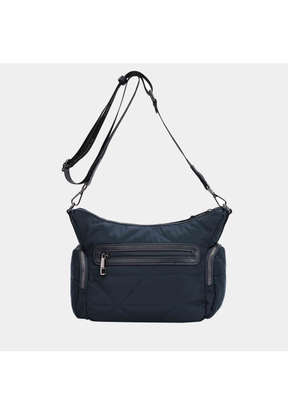 Bolso bandolera pequeña mujer BINNARI 20361 azul