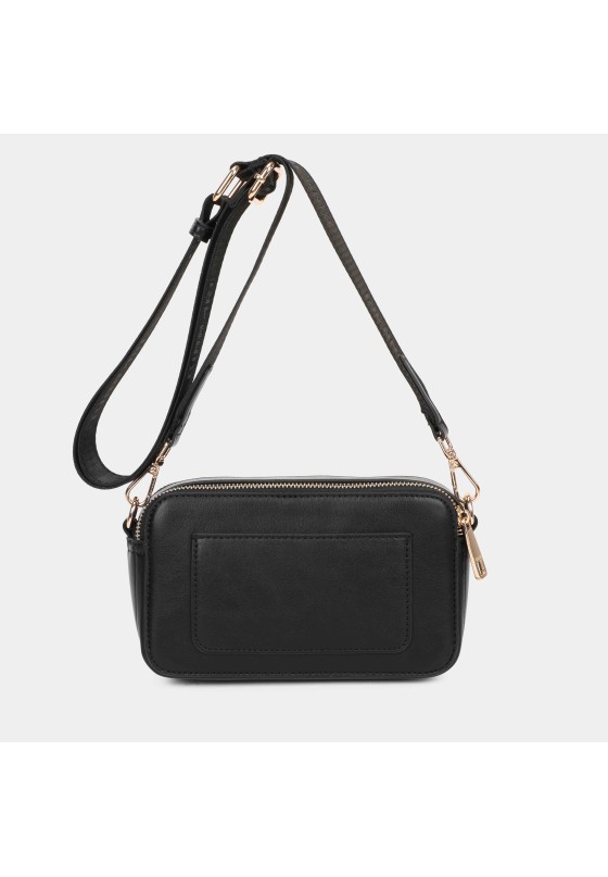 Bolso bandolera pequeña mujer BINNARI 20253 negro