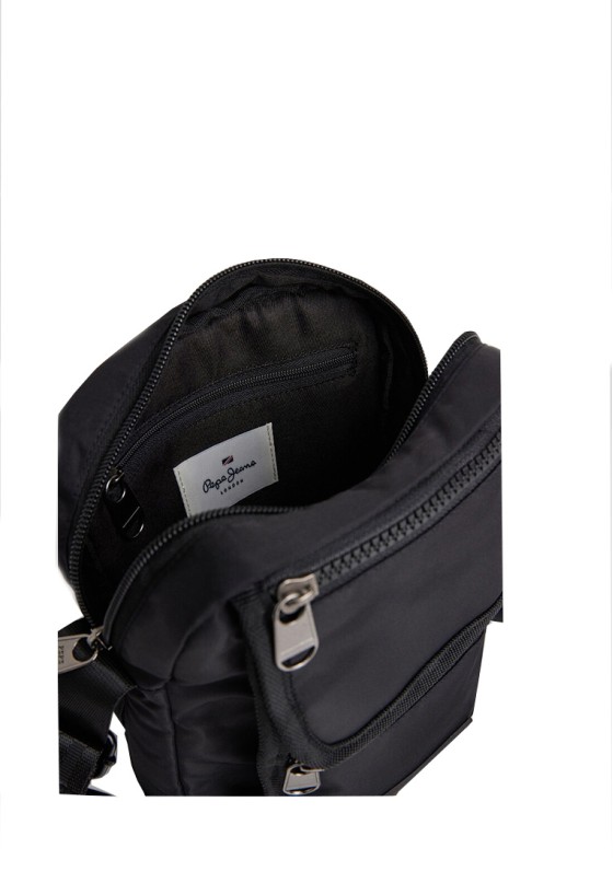 Bolso bandolera pequeña hombre PEPE JEANS pm030770 negro