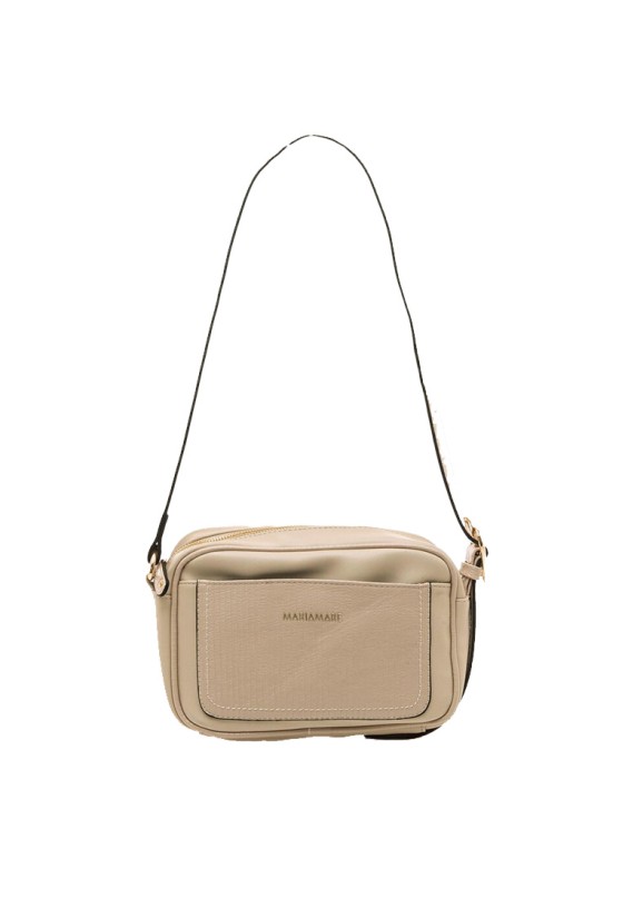 Bolso bandolera pequeña mujer MARIA MARE hance beige