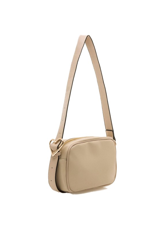 Bolso bandolera pequeña mujer MARIA MARE hance beige