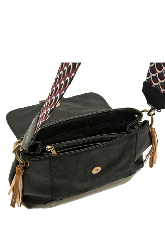 Bolso bandolera pequeña mujer MUSTANG sac2 negro