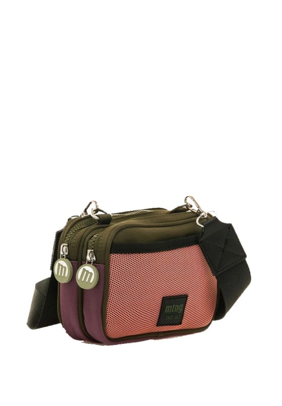 Bolso bandolera pequeña mujer MUSTANG selby kakhi