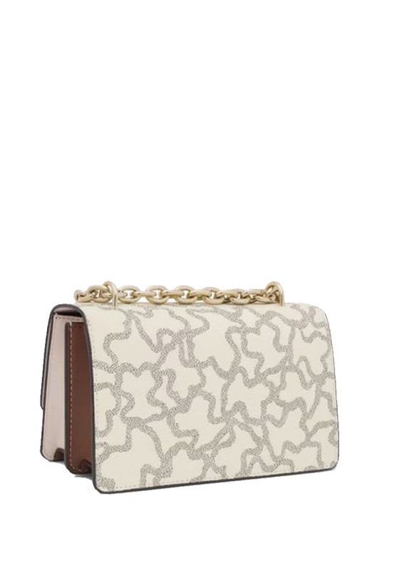 Bolso bandolera pequeña mujer TOUS 2002128601 beige