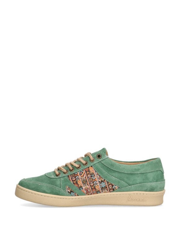 Deportivo hombre  nineties suede verde