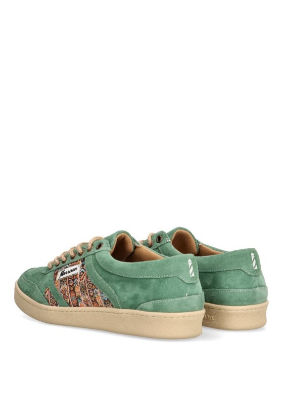 Deportivo hombre  nineties suede verde