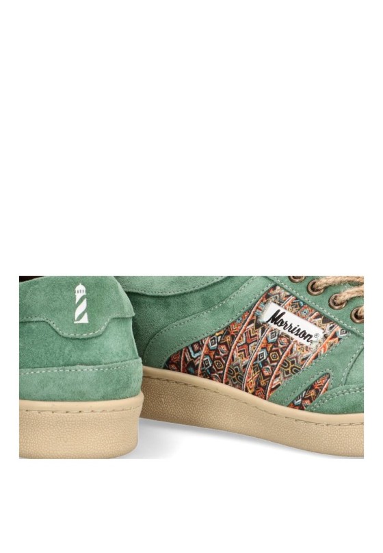 Deportivo hombre  nineties suede verde