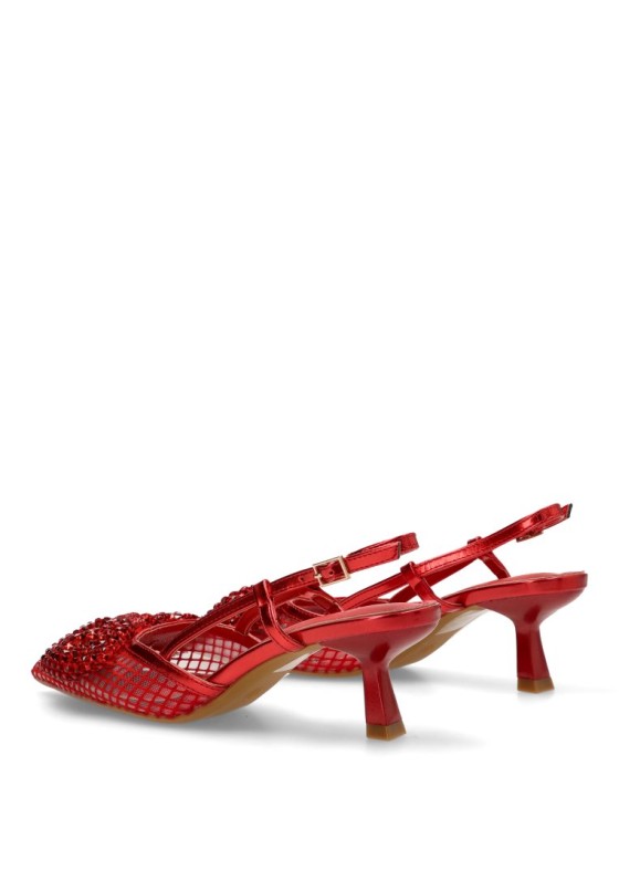 Salon mujer IDEAL SHOES 1821 rojo