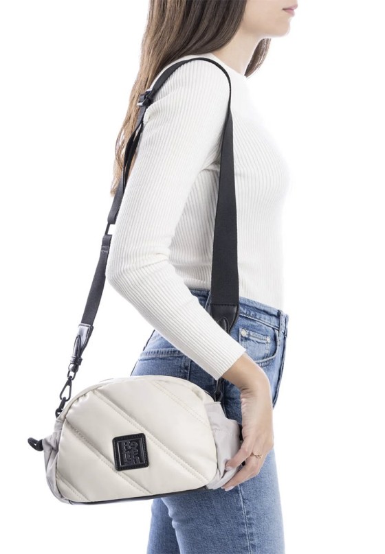 Bolso bandolera pequeña mujer REFRESH 183222 beige