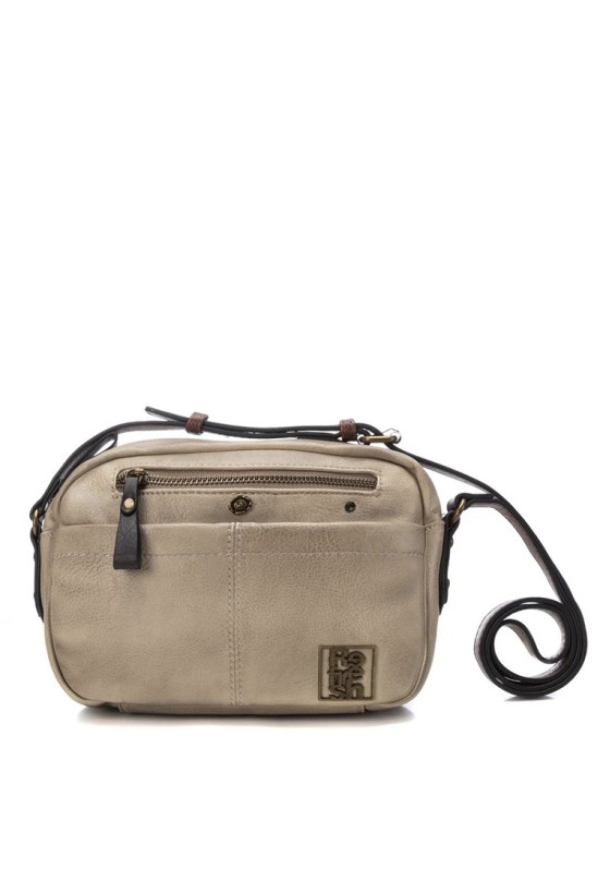 Bolso bandolera pequeña mujer REFRESH 183218 beige