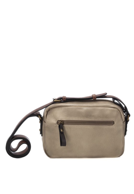 Bolso bandolera pequeña mujer REFRESH 183218 beige