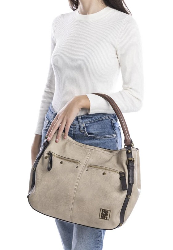 Bolso mujer REFRESH 183215 beige