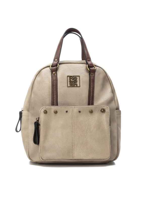 Mochila bolso mujer REFRESH 183214 beige