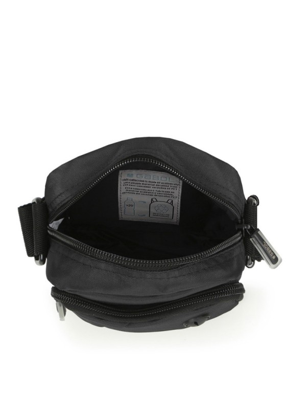 Bolso bandolera pequeña hombre GABOL 543802 negro