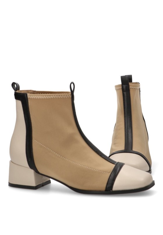 Botin mujer BUONAROTTI a3446 beige