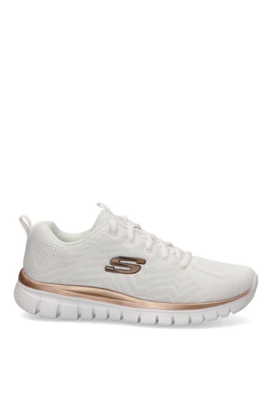 Deportivo mujer SKECHERS 12615 blanco