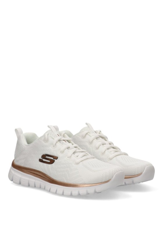 Deportivo mujer SKECHERS 12615 blanco