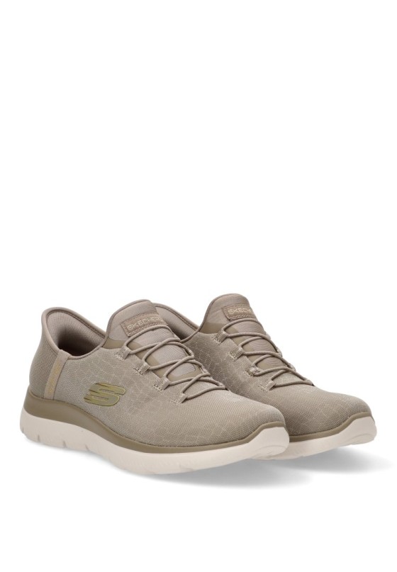 Deportivo mujer SKECHERS 150128 taupe