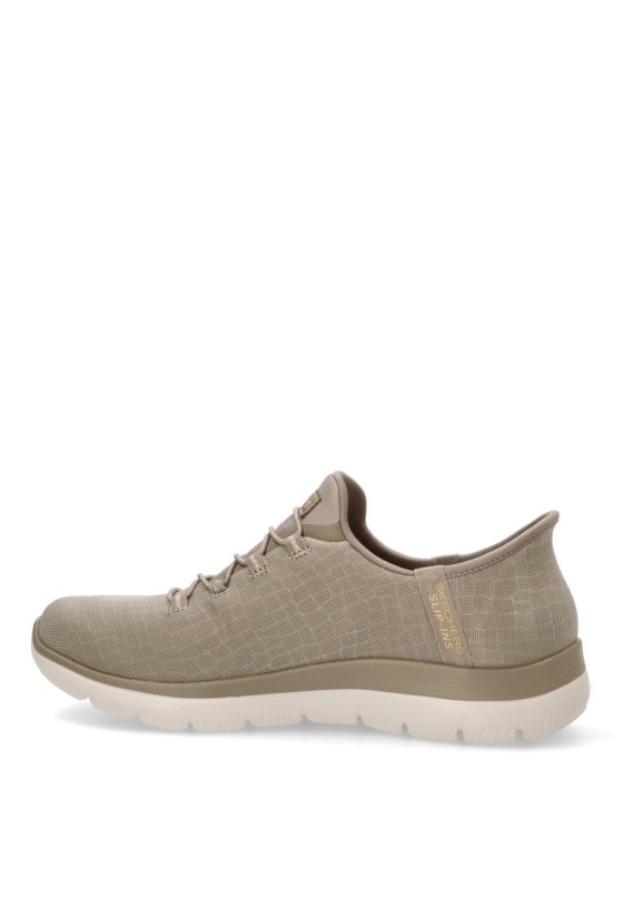 Deportivo mujer SKECHERS 150128 taupe