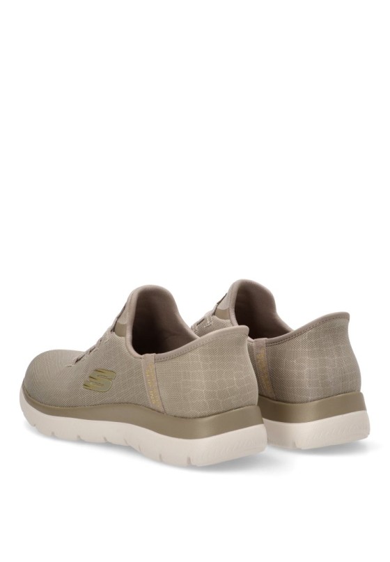 Deportivo mujer SKECHERS 150128 taupe