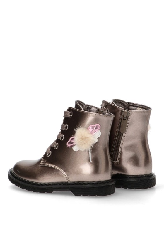 Botin niña BUBBLE BOBBLE c881 bronce