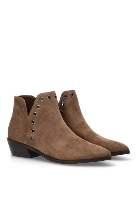 Botin mujer LUNA TREND m4710 taupe