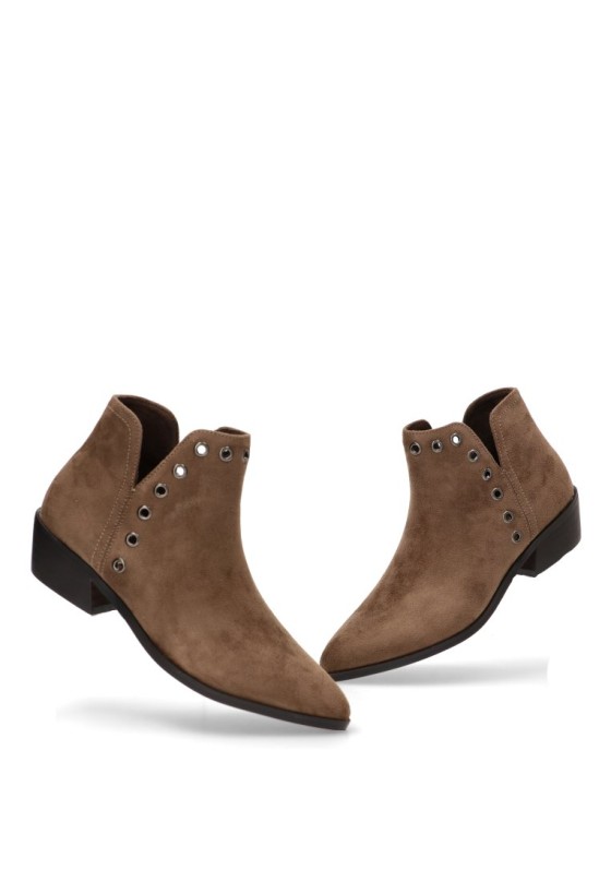 Botin mujer LUNA TREND m4710 taupe