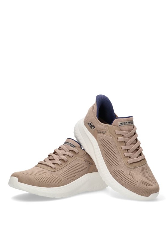 Deportivo hombre SKECHERS 118312 taupe