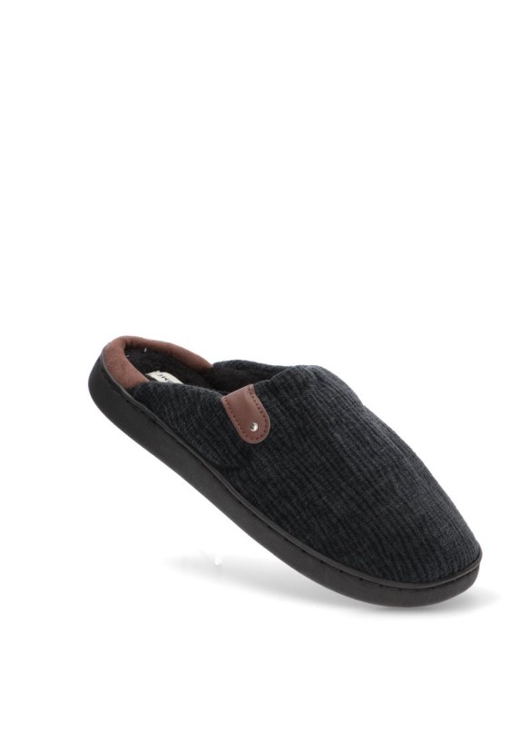 Zapatillas casa hombre JOMIX mu9711 negro