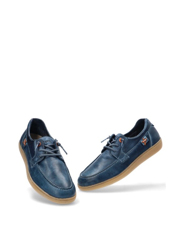 Nautico kiova mocasin hombre CETTI c-1349 azul