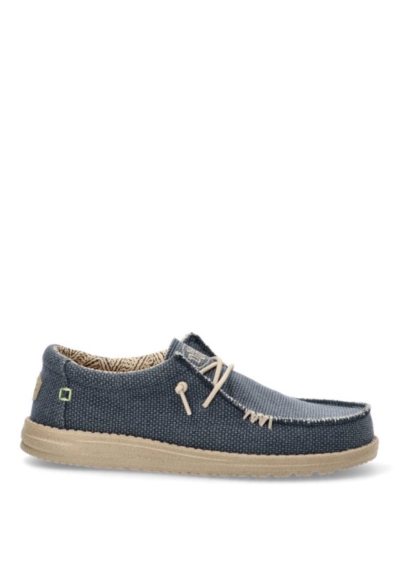 Nautico kiova mocasin hombre DUDE wally braided azul