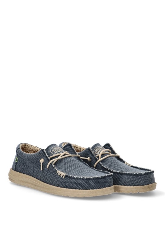 Nautico kiova mocasin hombre DUDE wally braided azul