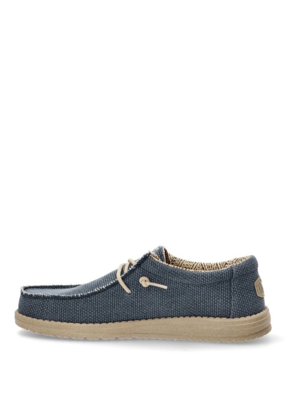 Nautico kiova mocasin hombre DUDE wally braided azul