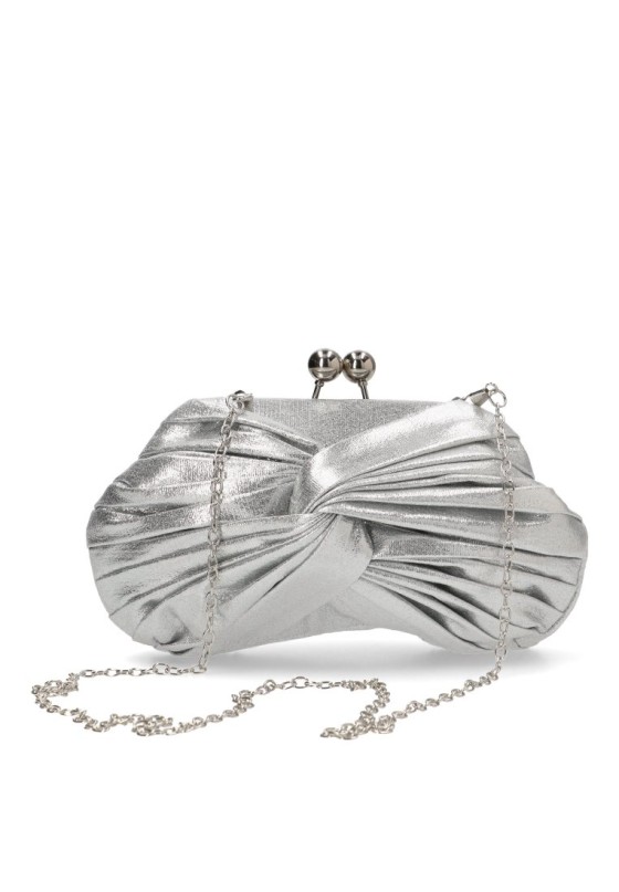 Bolso fiesta mujer Luna Collection ast20502 plata