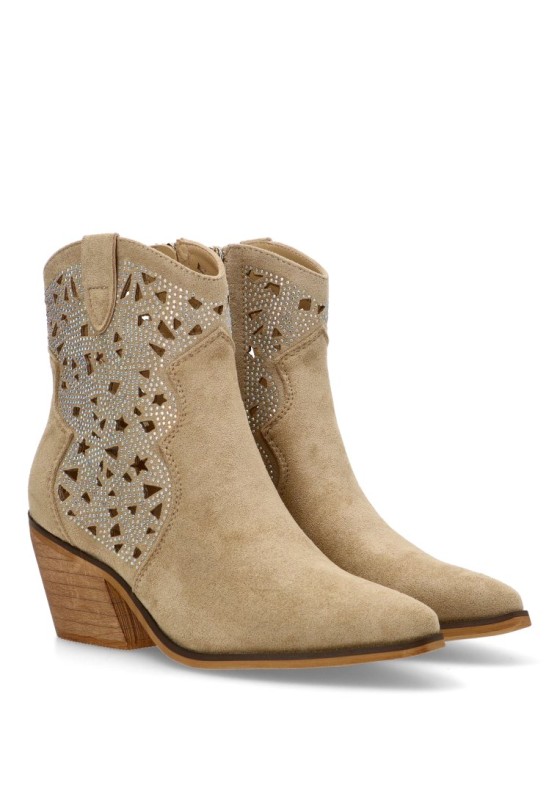 Botin mujer ETIKA 31120 taupe