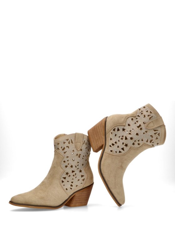 Botin mujer ETIKA 31120 taupe