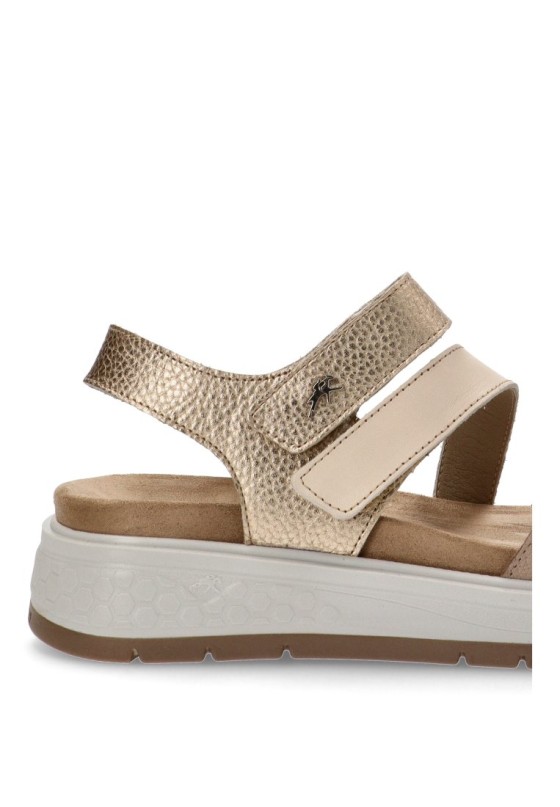 Sandalia mujer FLUCHOS f2165 taupe