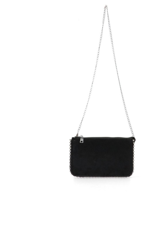 Bolso bandolera pequeña mujer Luna Collection cts73561 negro