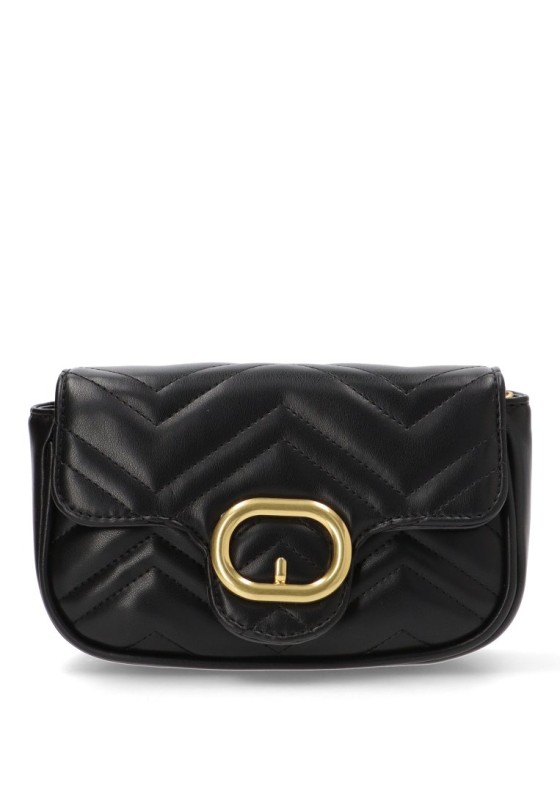 Bolso bandolera pequeña mujer Luna Collection cts73508 negro