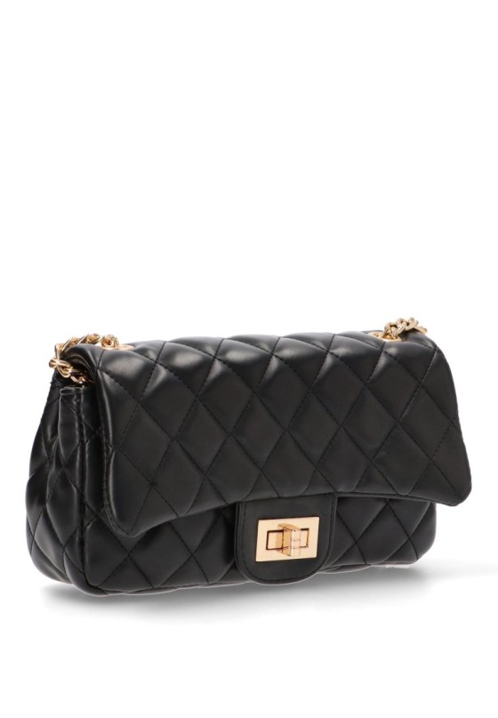 Bolso bandolera pequeña mujer Luna Collection cts73676 negro