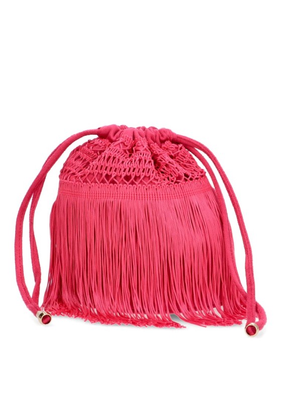 Bolso fiesta mujer Luna Collection ast20413 fucsia