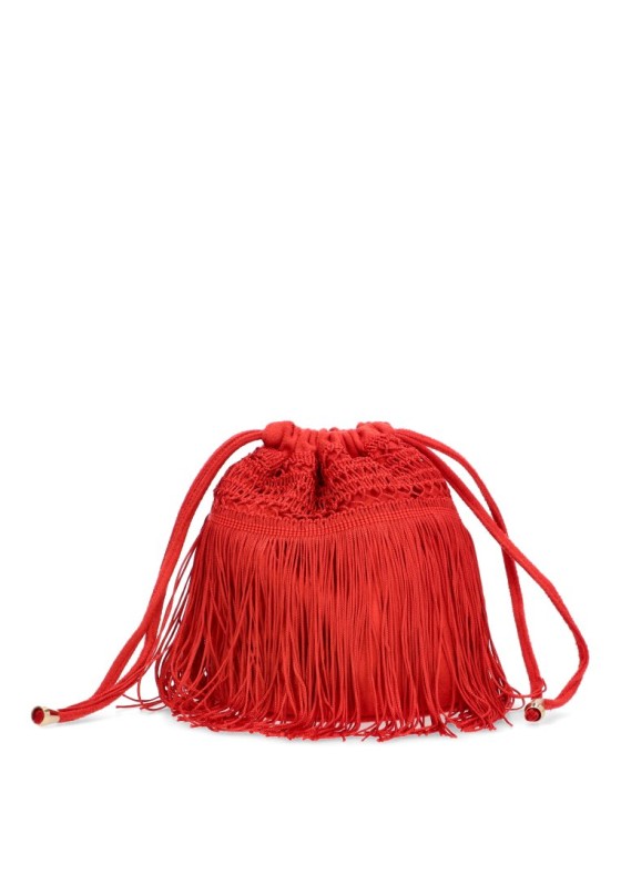 Bolso fiesta mujer Luna Collection ast20413 rojo