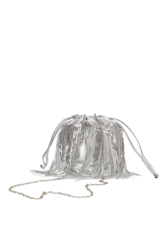 Bolso fiesta mujer Luna Collection ast20357 plata