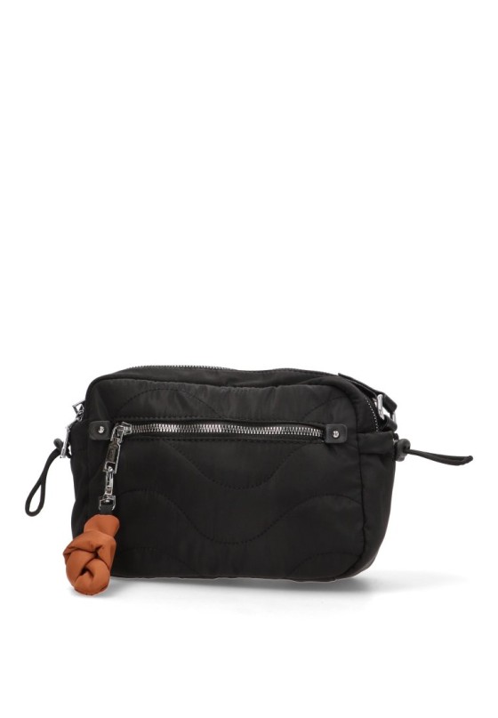 Bolso bandolera pequeña mujer Luna Collection jyl67815 negro