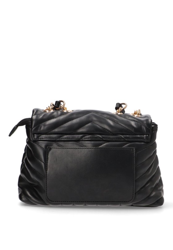 Bolso bandolera pequeña mujer Luna Collection cts73675 negro