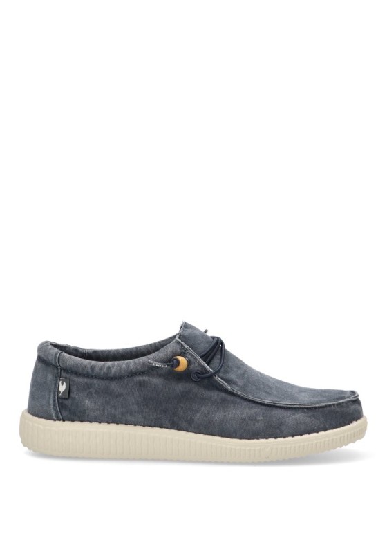 Nautico kiova mocasin hombre  wallabi washed azul