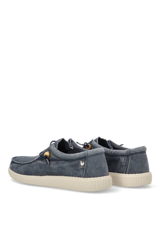 Nautico kiova mocasin hombre  wallabi washed azul