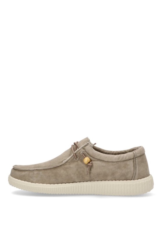 Nautico kiova mocasin hombre  wallabi washed beige